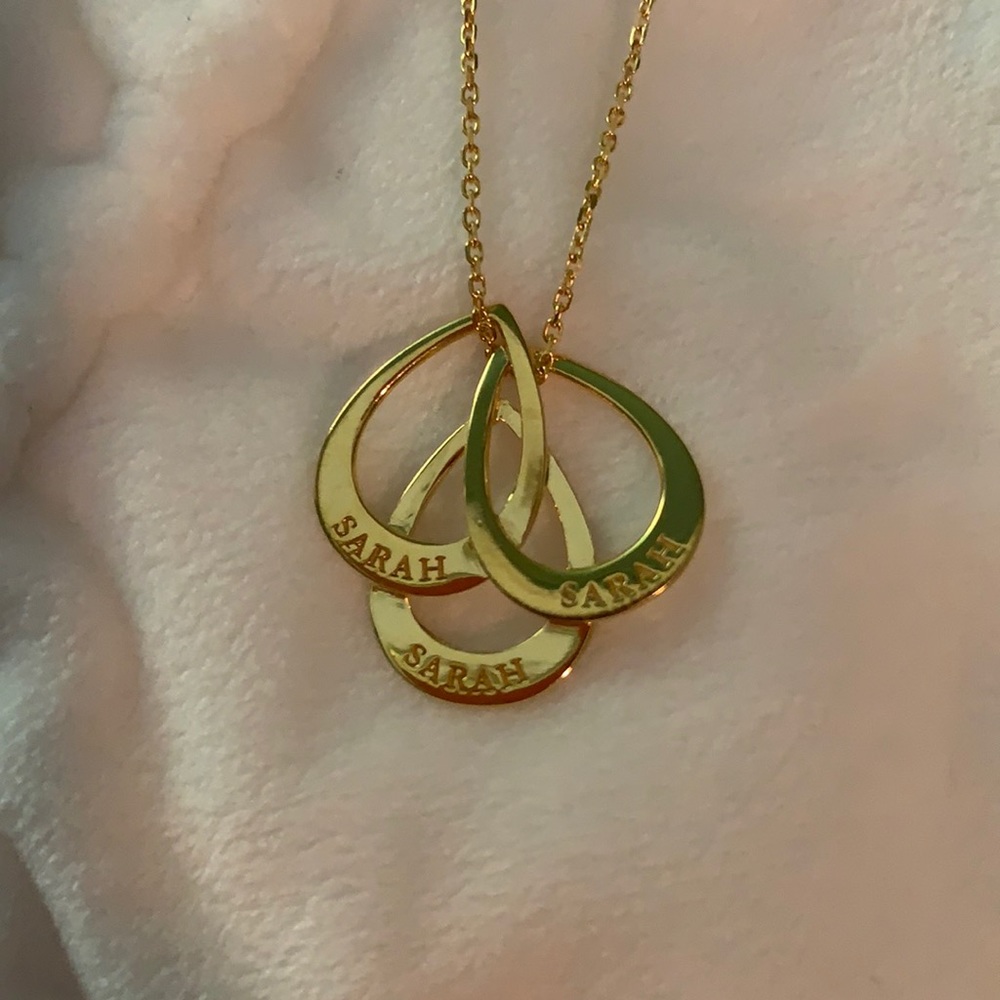 "SARAH" 18kt Gold plated necklace
